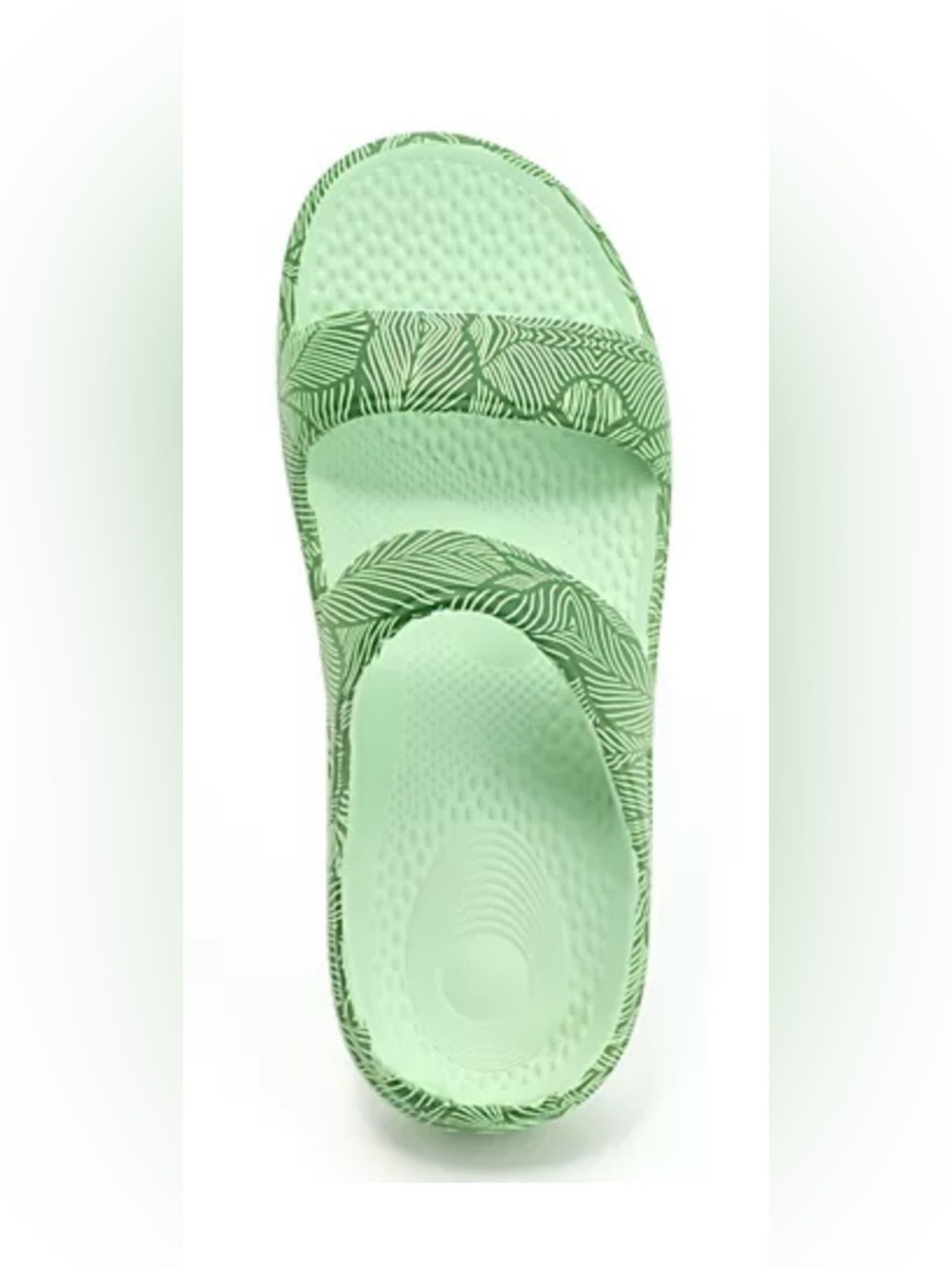 REVITALIGN Recovery Women’s Mint Green Patterned Slide Sandals